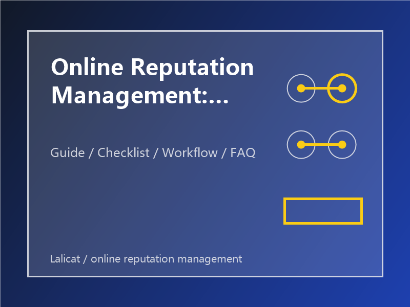Online Reputation Management: Better Operating Habits for Teams