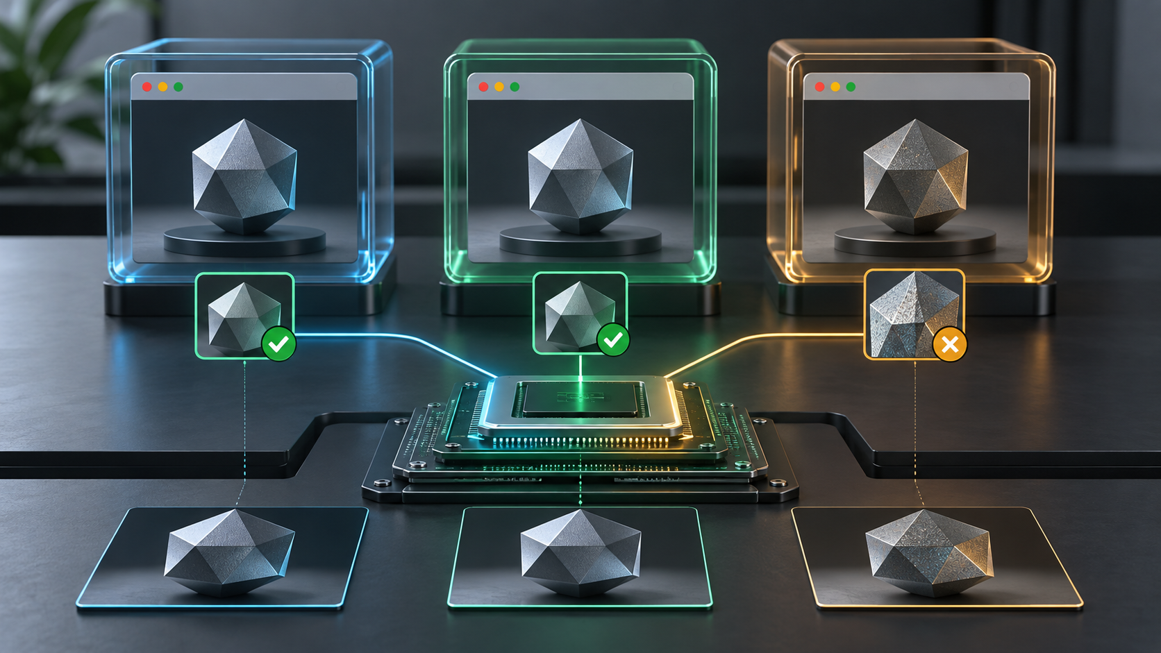 WebGL renderer drift comparison across isolated browser profiles and graphics environments